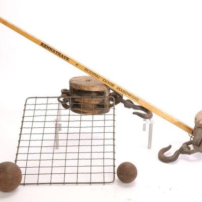 Cannon balls, pulleys + more