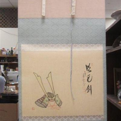Asian scroll