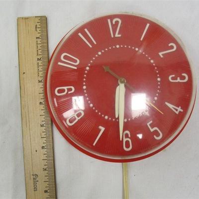 vintage Sunbeam plastic clock