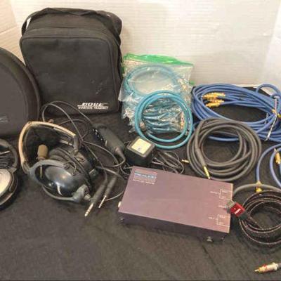 Bose aviation noise canceling headphones, ps audio amplifier