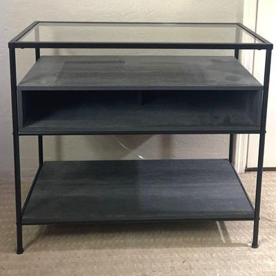 Shelved table