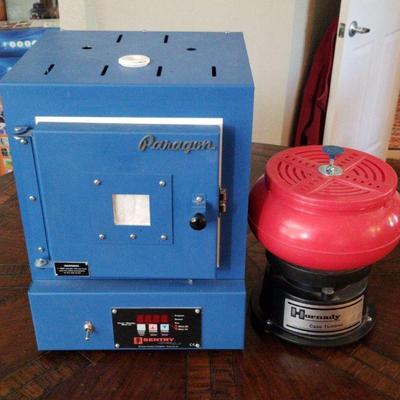 Paragon sentry xpress 5 0 kiln and hornaday case tumbler