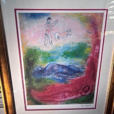 Marc chagall s giclee of le reve
