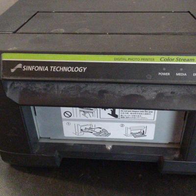 Sinfonia tech color stream cs2 digital photo printer