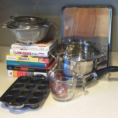 Cook books and food prep