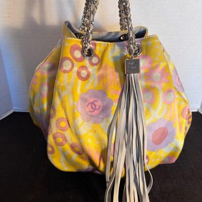 Chanel pastel handbag authenticated