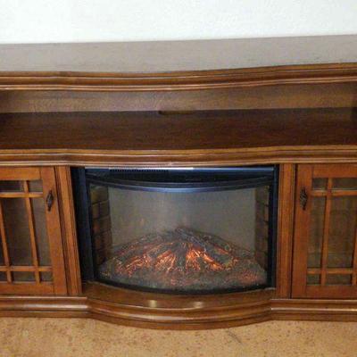 Muskoka electric fireplace media console