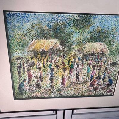 Wahls artist painting 1987