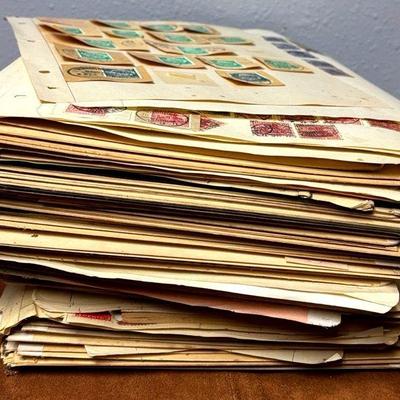 Large collection of stamps us international