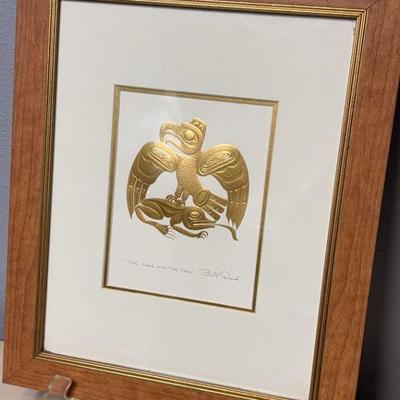 Haida artist bill reid the eagle the frog,