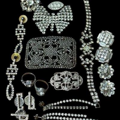Rhinestone other costume pieces