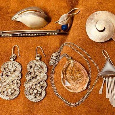 J hayes sterling earrings other pieces