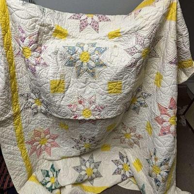 Vintage grandmothers star quilt
