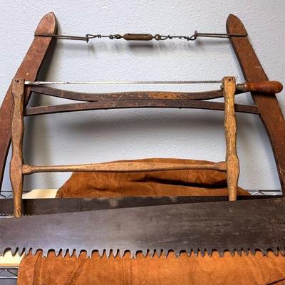 Simonds buck saw logging saw & bow saw