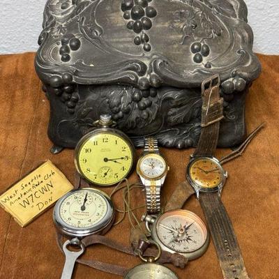 Vintage wylers watch other items for restoration
