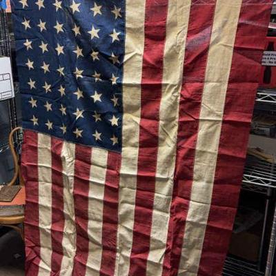 Cotton 48 star american flag