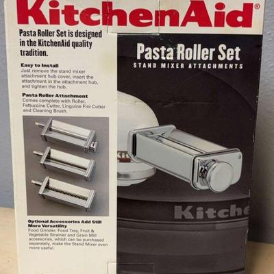 Kitchenaid pasta roller set