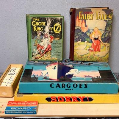 The gnome king of oz book board games sorry & cargoes