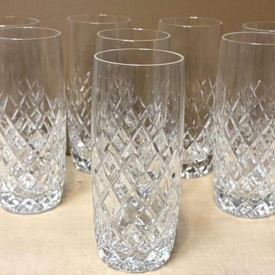 Crystal high ball glasses