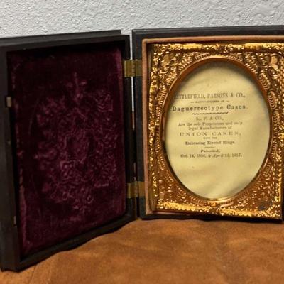 Littlefield parsons & co daguerreotype union case