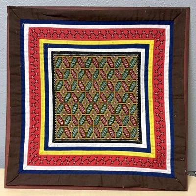 Hmong embroidery panel