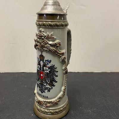LIDDED TANKARD