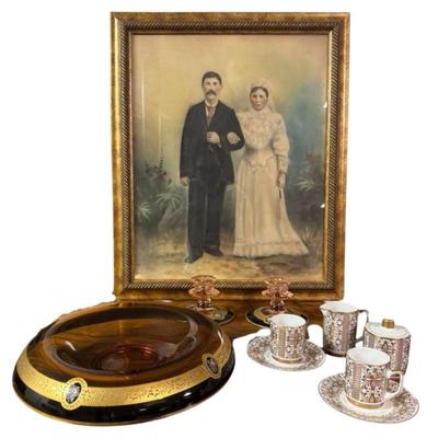 Budapest 1900's glass