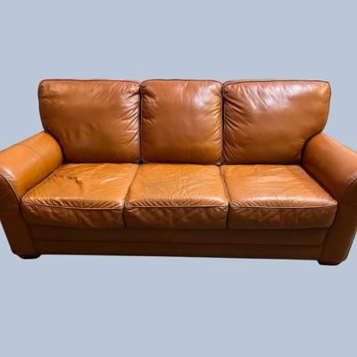 Leather sofa