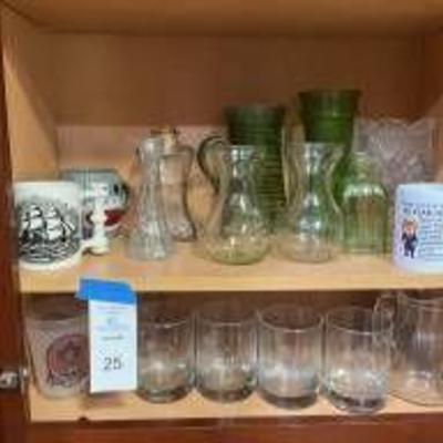 Assorted Glassware