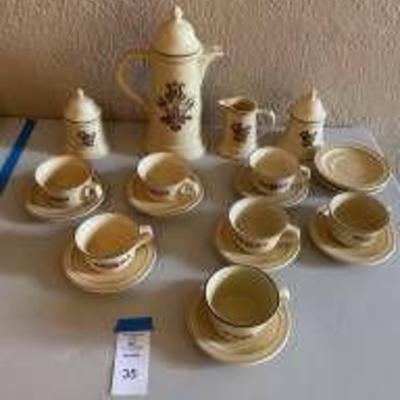 Pfaltzgraff Village Coffee Set