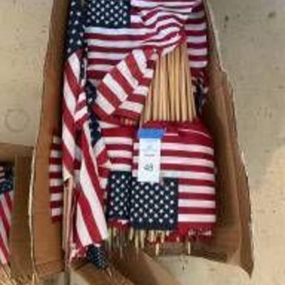 American Flag Yard Ornaments