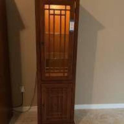 Arts & Crafts Style Display Cabinet