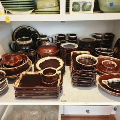 Brown Drip Glaze Pottery Dishware 