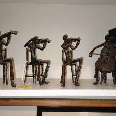 Bronze Musicians 