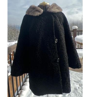 12 Persian Lamb Winter Coat