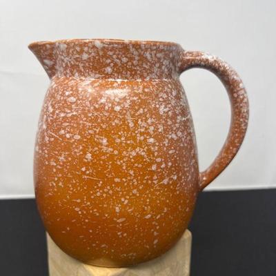 14 Roseville Speckled Pitcher