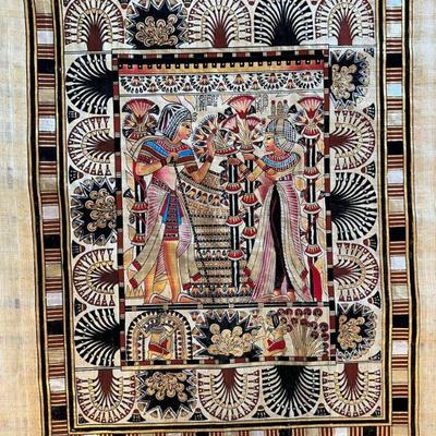 98 Egyptian Painting on Papyrus