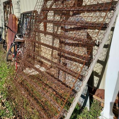 Aged boxed springs