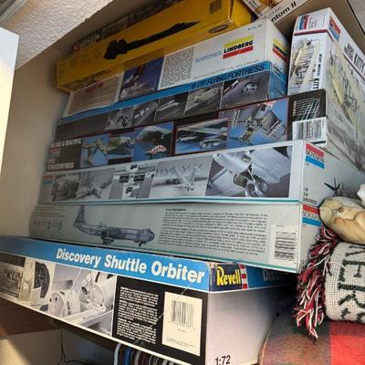 Model plane collection ...