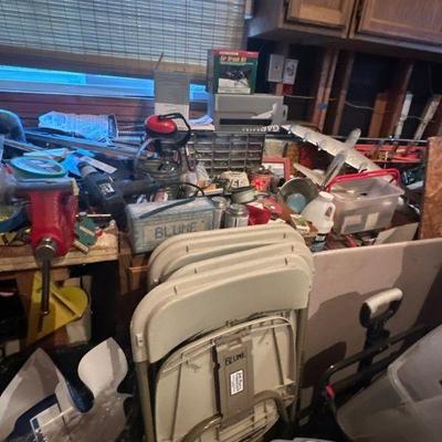 Tools & folding chairs