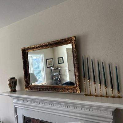 Mirror & candles
