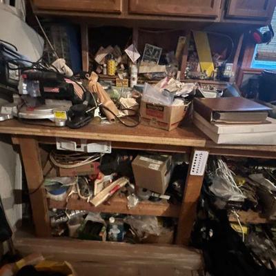 Garage full of tools