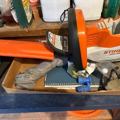 Stihl cordless hedge trimmer