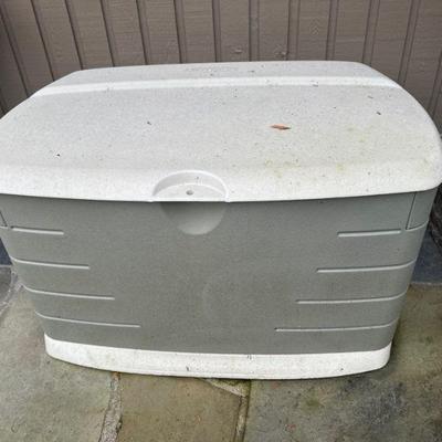 Patio storage cabinet