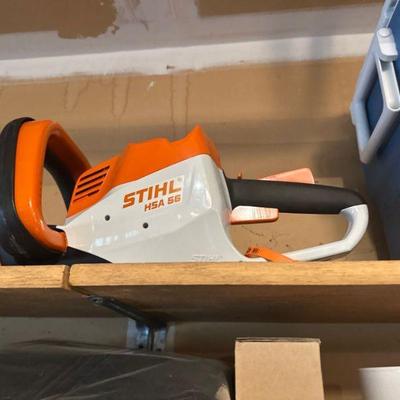Stihl HSA cordless hedge trimmer