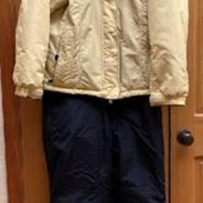 Gortex rain pants (several various brands & sizes) Columbia women's ski jacket (L) & bibs (XL)
