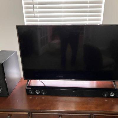 Lot 008-OFC: LG TV/ Soundbar/Subwoofer Trio