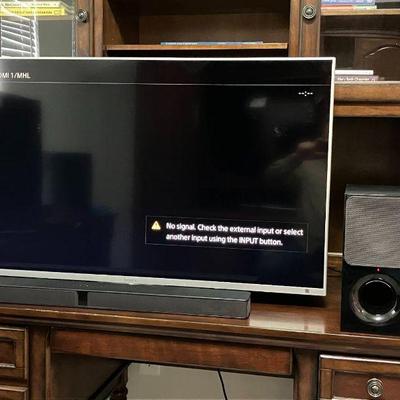 Lot 007-OFC: Sony TV/Soundbar/Subwoofer Trio