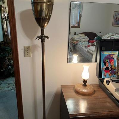 Vintage Stiffel Floor Torchiere Lamp