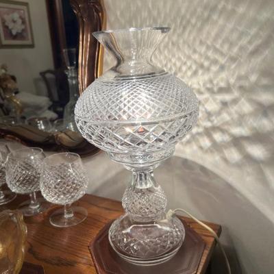 Waterford marked Lamp